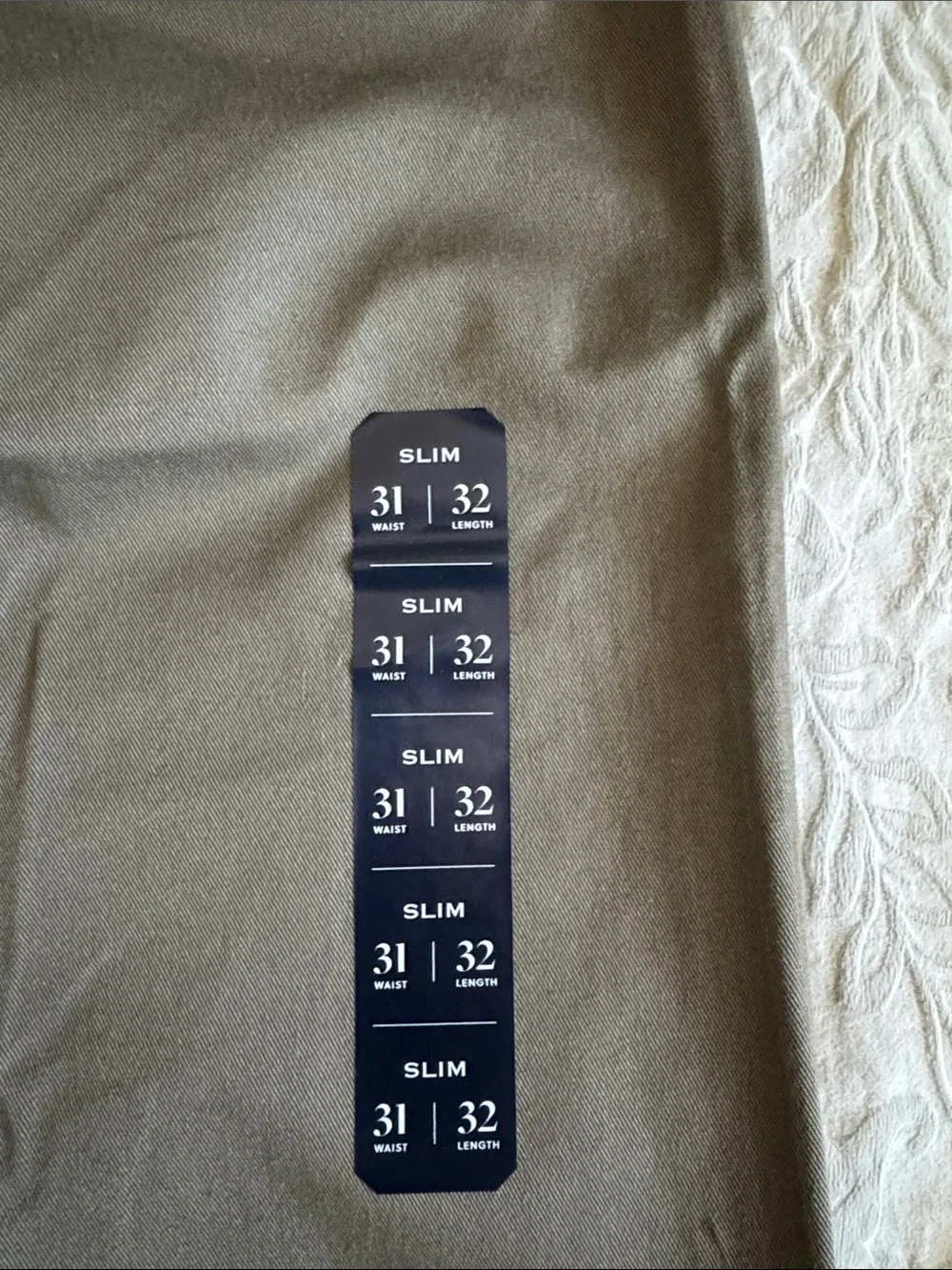 J. Crew Olive Slim Straight Chinos